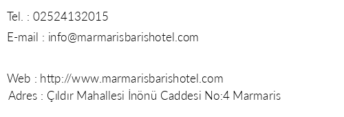 Bar Hotel telefon numaralar, faks, e-mail, posta adresi ve iletiim bilgileri